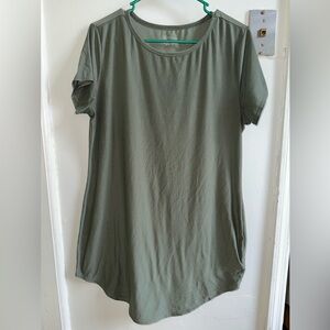 No Boundaries Olive Green Mini Dress